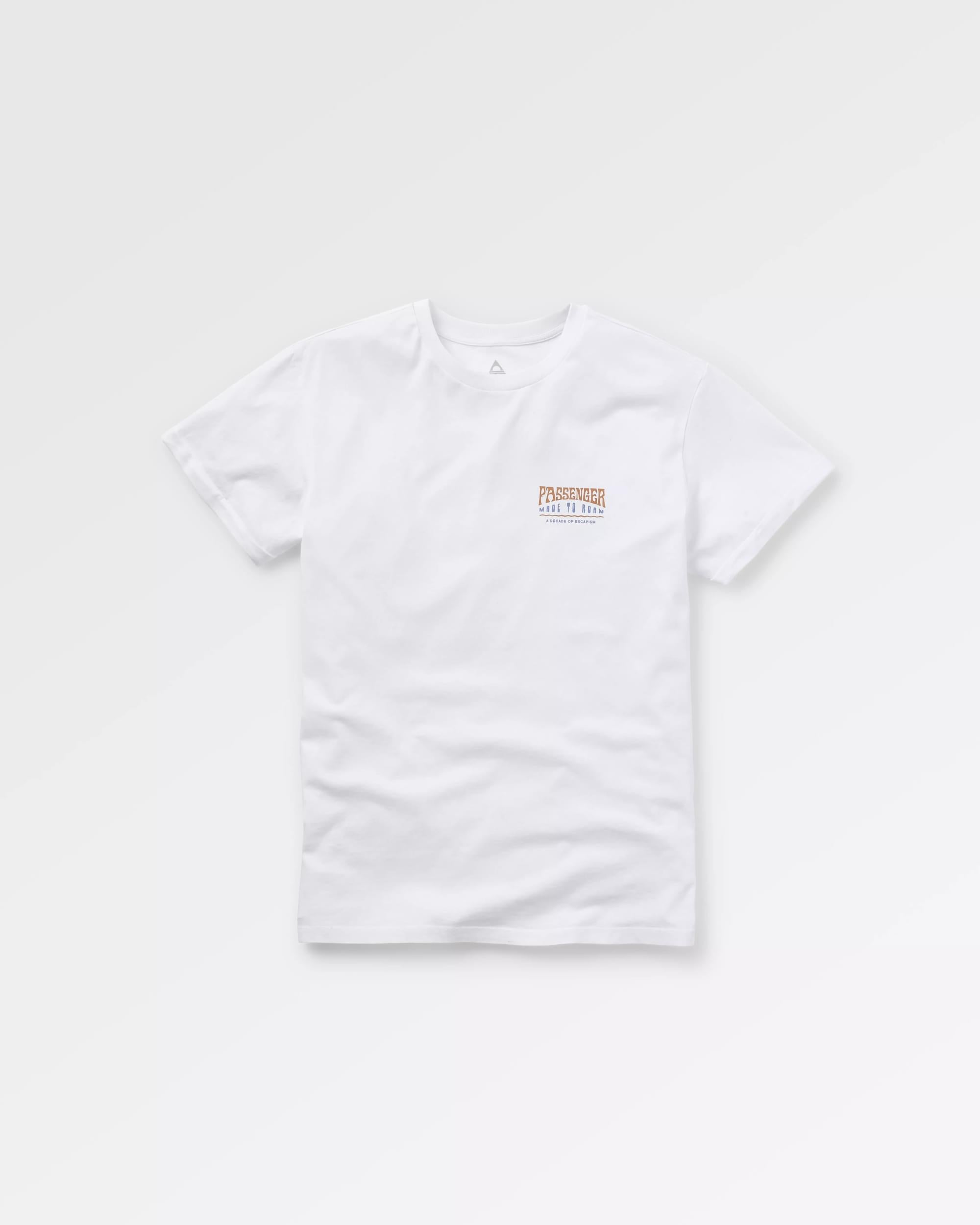 Canelazo Recycled Cotton T-Shirt - White - Flatlay