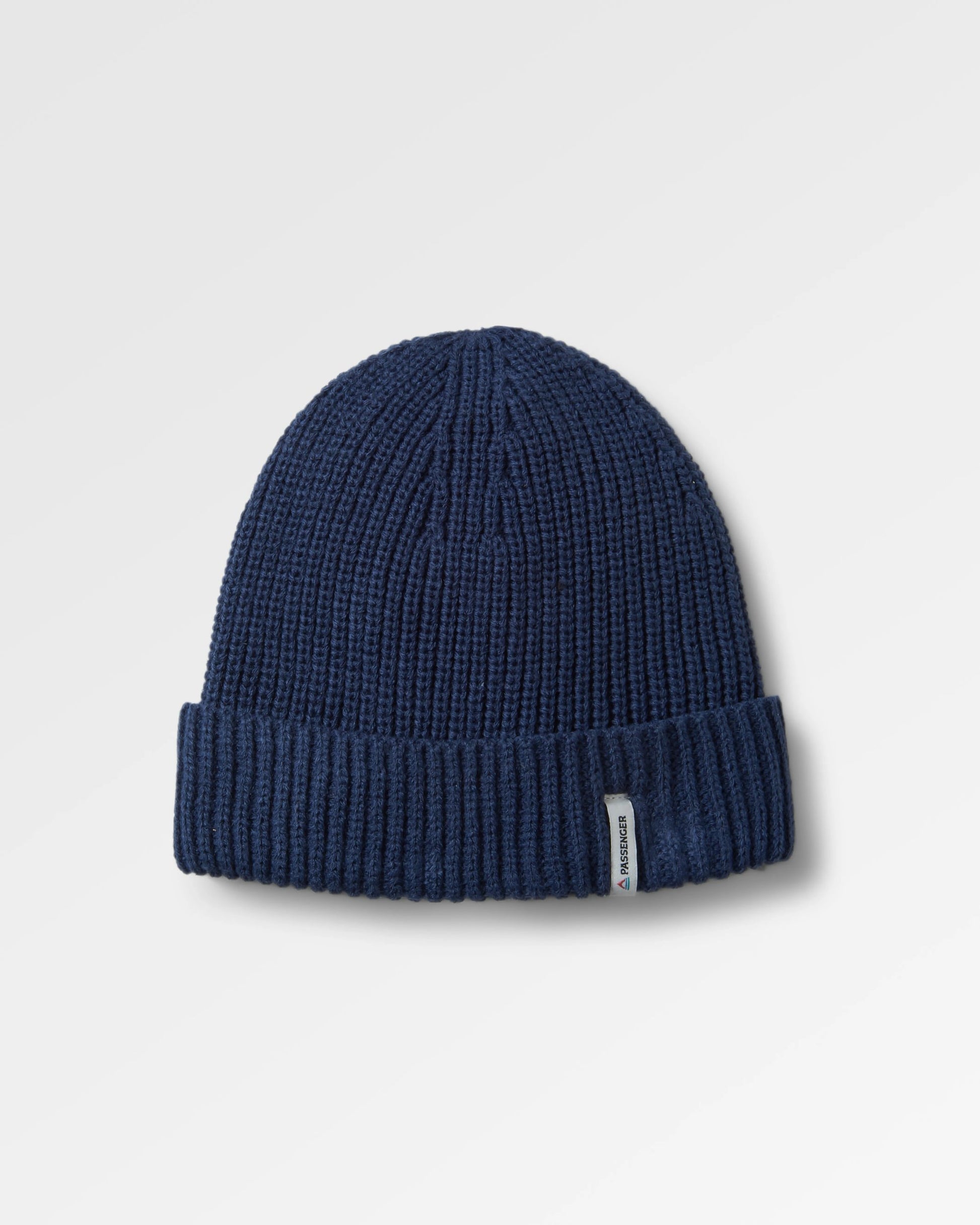 Compass Recycled Beanie - Rich Navy