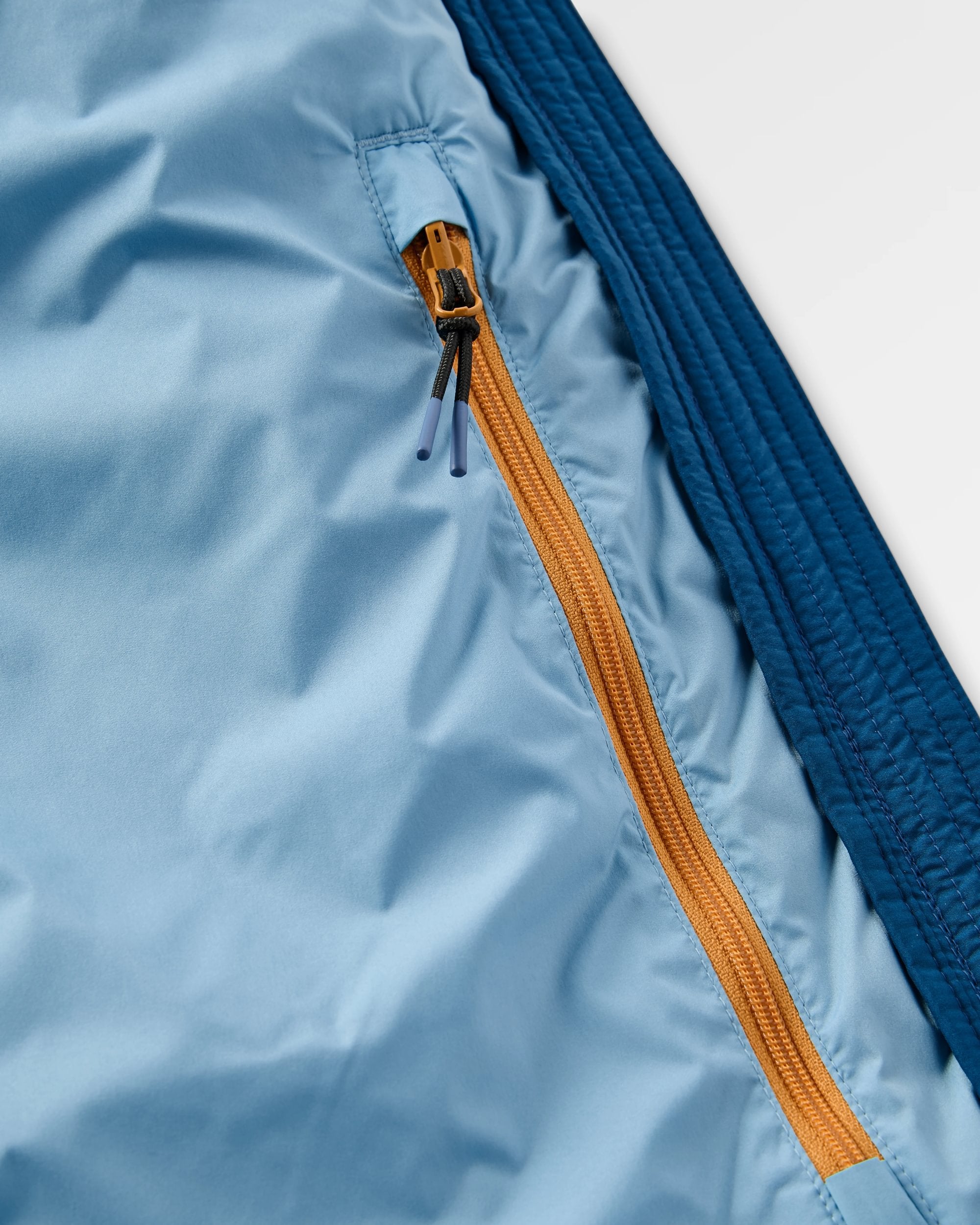 Northstar Down Recycled Jacket - Retro Blue/Tidal Blue - Flatlay