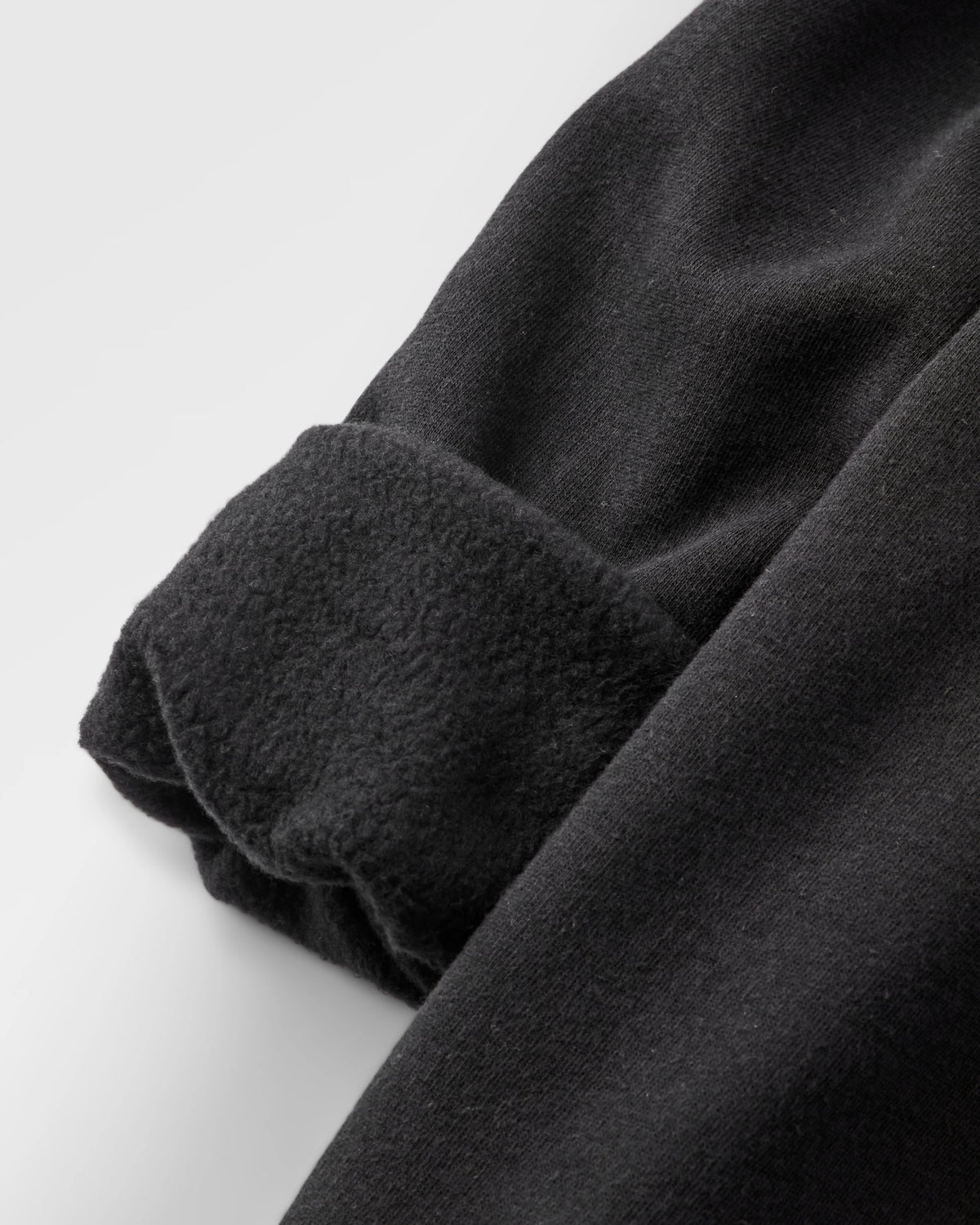 Slower Rhythms Women's Organic Cotton Hoodie - Faded Black - Flatlay