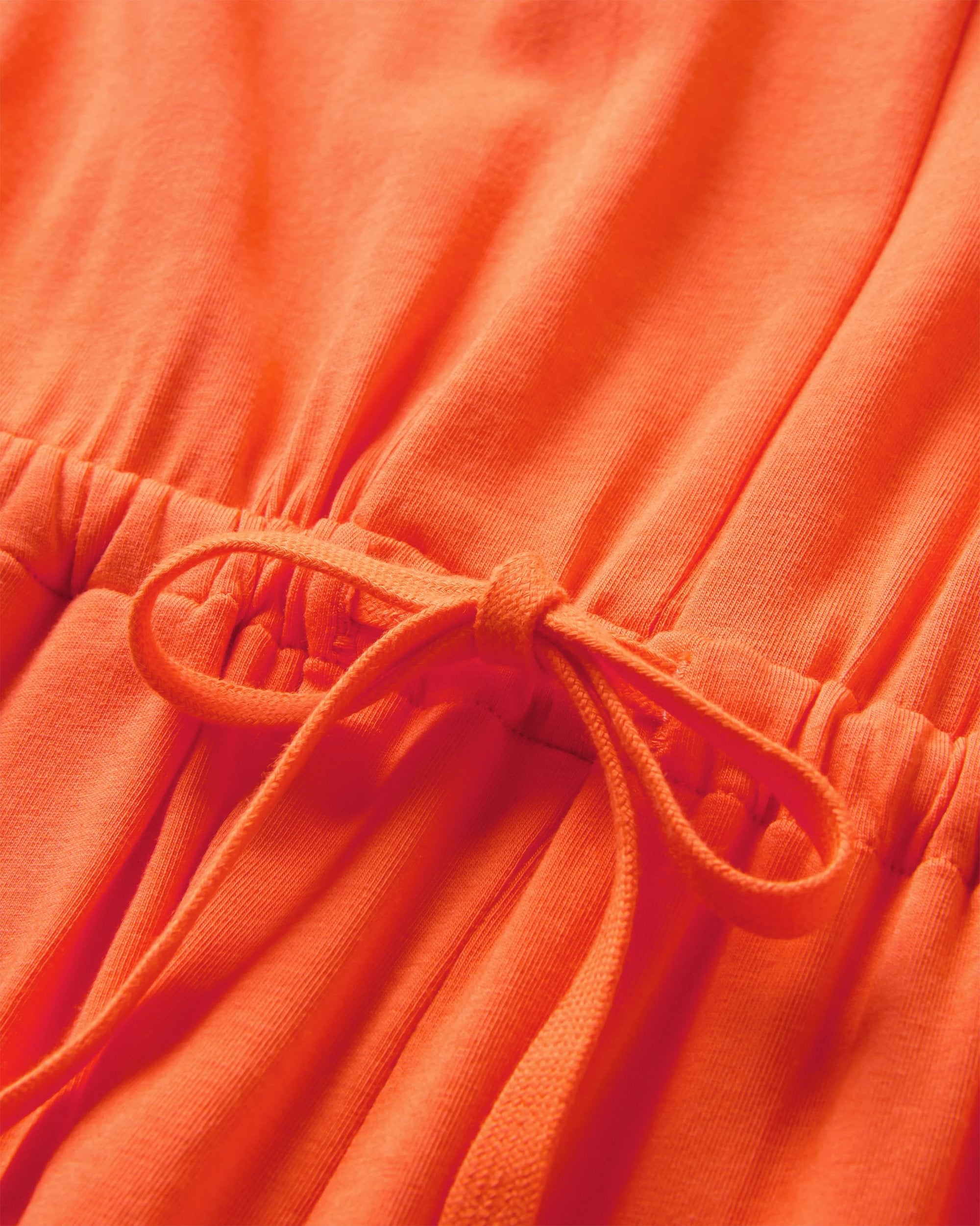 Aria Jumpsuit - Ember Orange - Flatlay