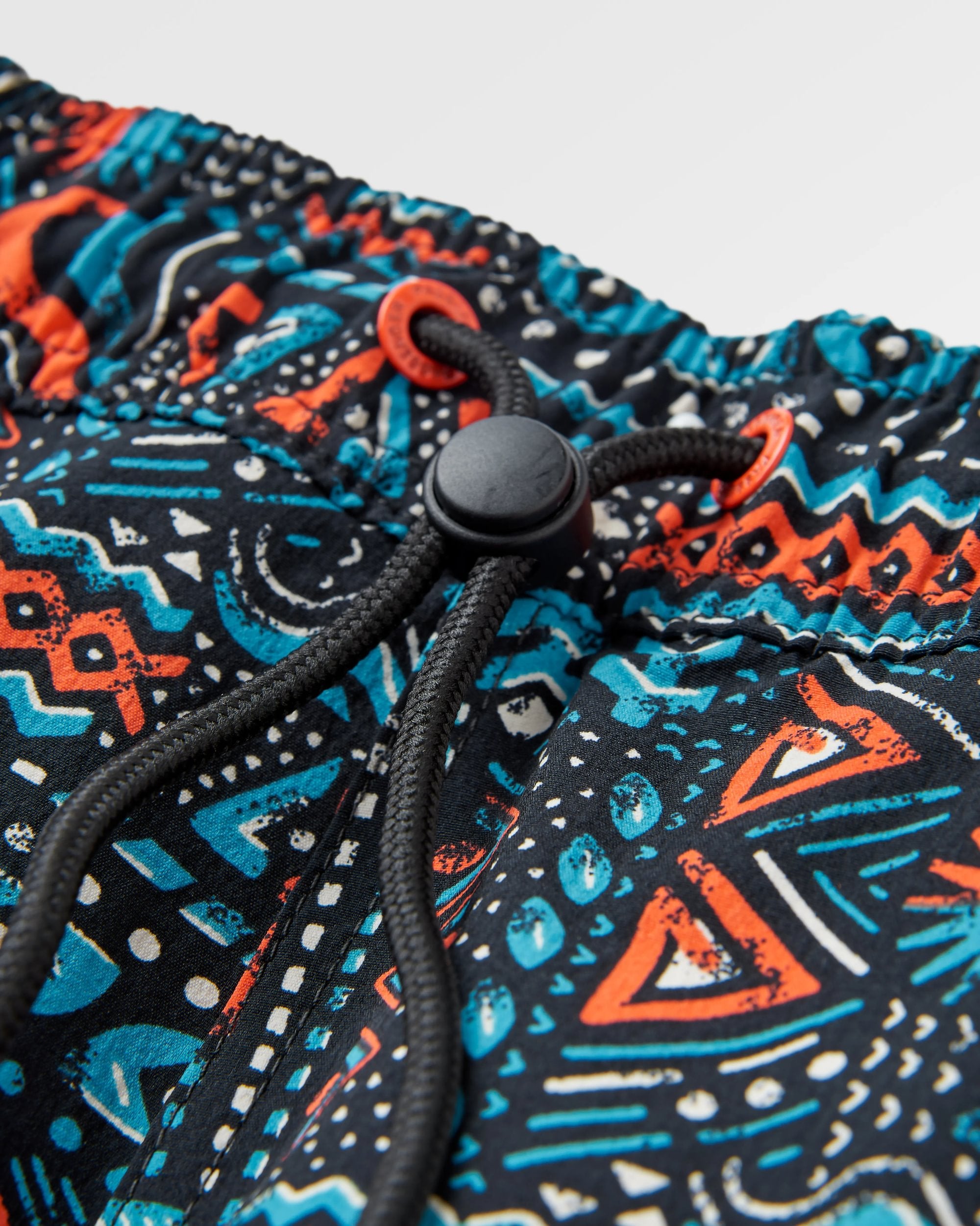 Way Out NetPlus® All Purpose Short - Elemental Geo Black - Flatlay