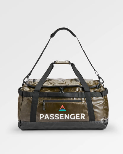 Roamer Recycled 60L Duffel Bag - Khaki - Flatlay