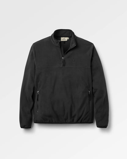 Set Off Polartec® 1/4 Zip Fleece - Black - Flatlay