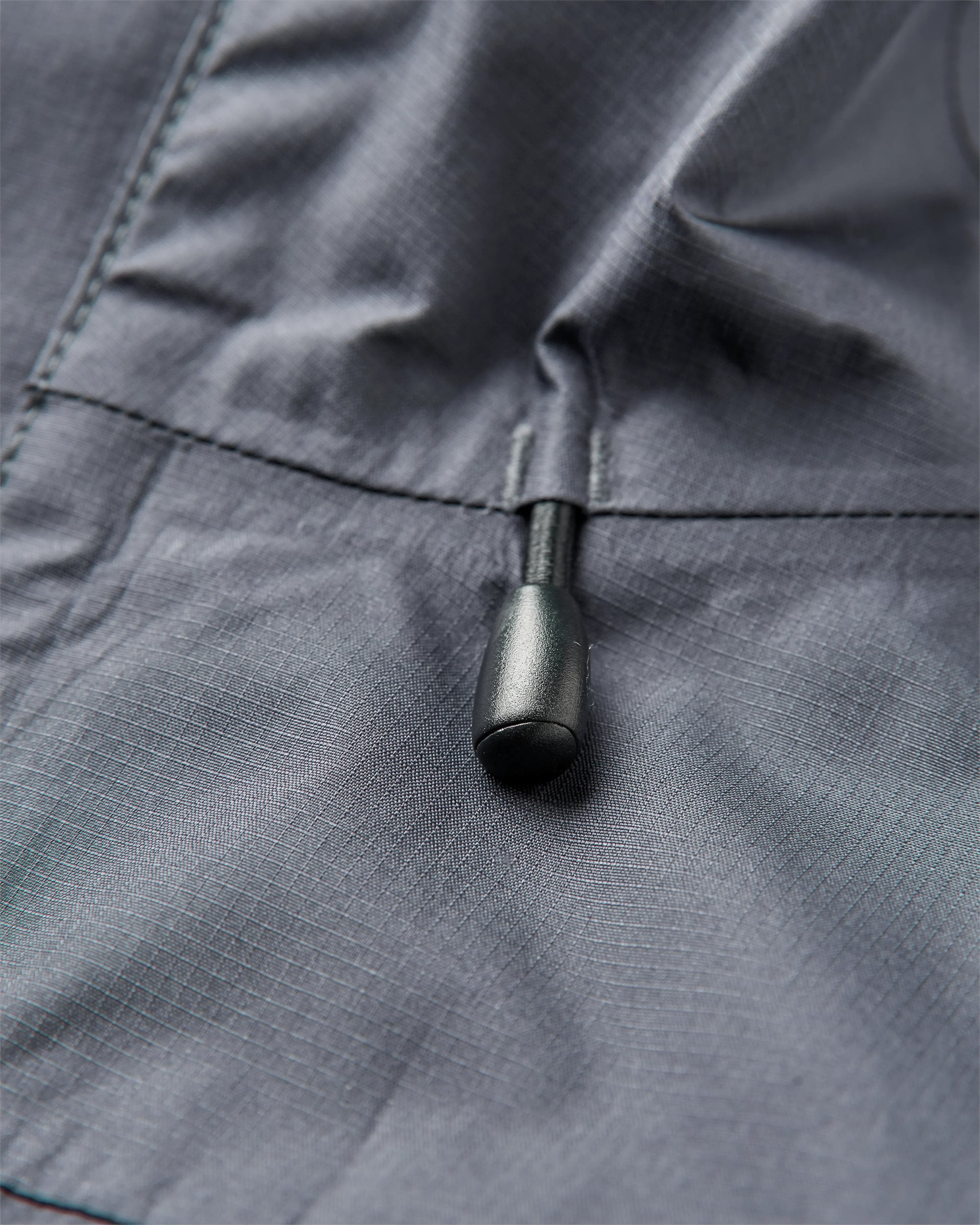 Trailscape Men's Recycled Waterproof Jacket - Charcoal - Flatlay