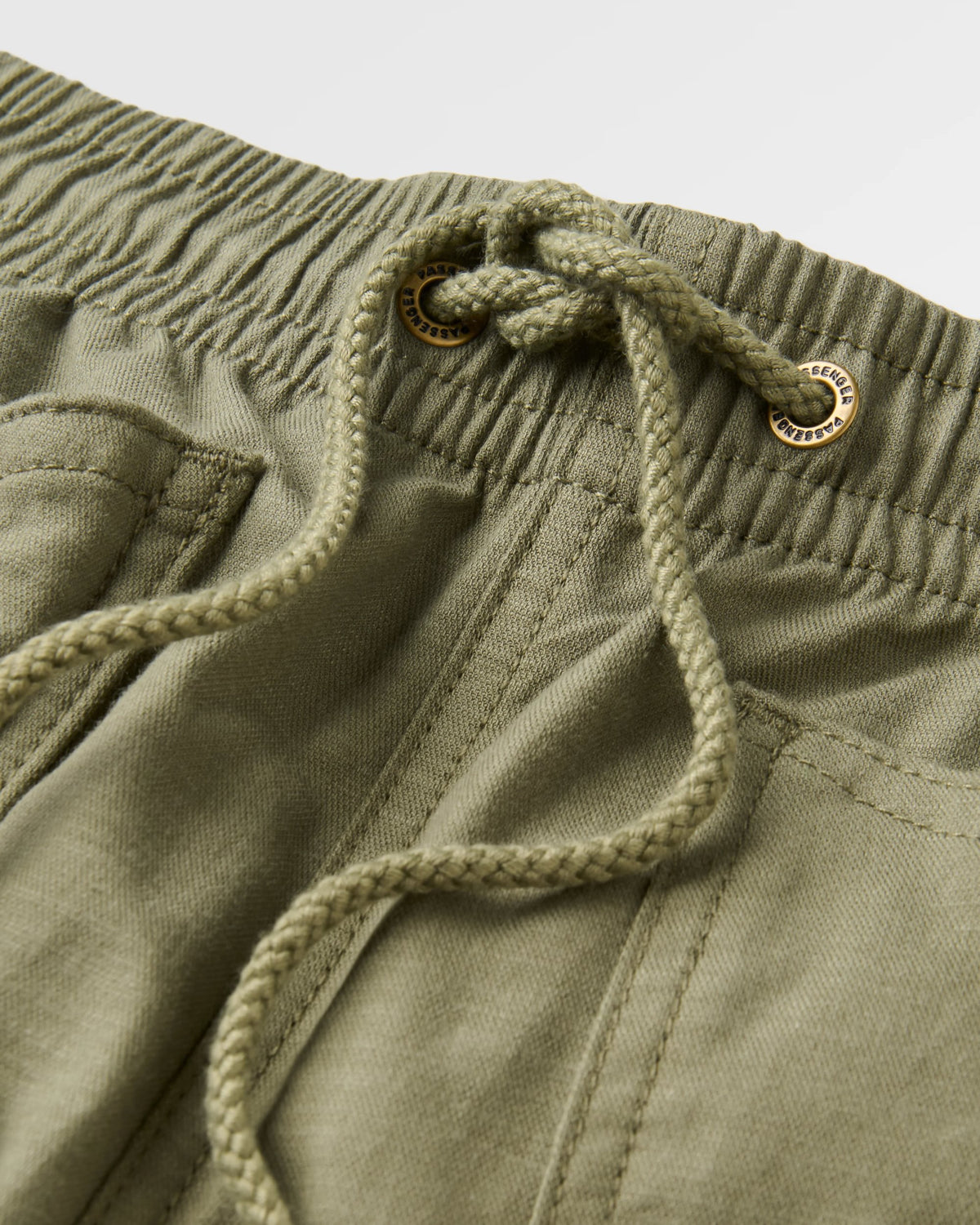 Hydrilla Trouser - Dusty Olive - Flatlay