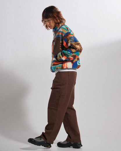 Fortuna Trousers - Chestnut - Studio Model