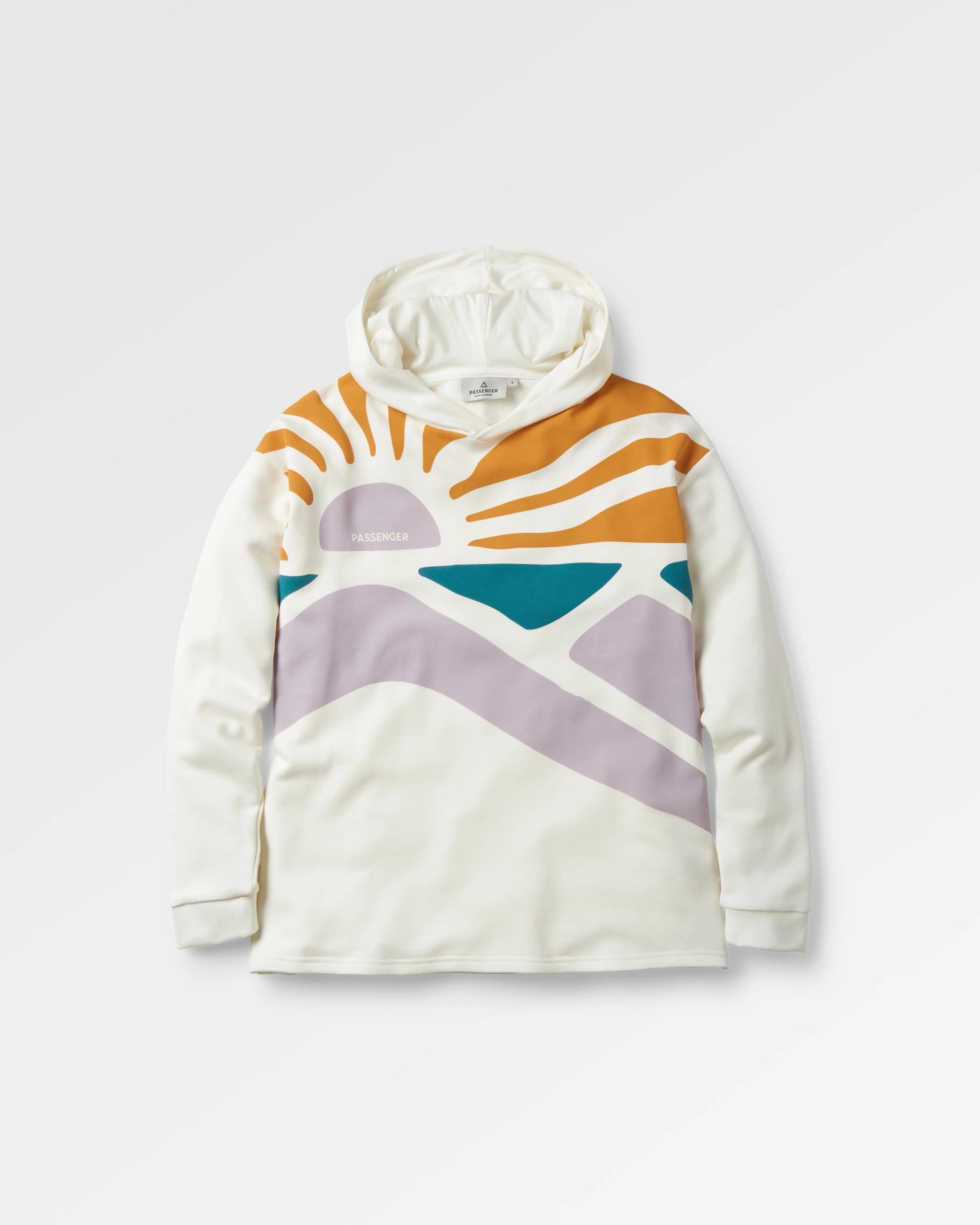 Sunsets Organic Cotton Hoodie - Marshmallow