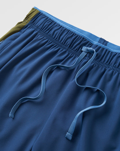 Swift Trail Short - Dark Denim - Flatlay