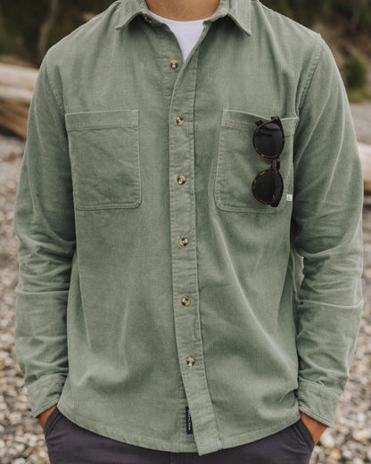 Backcountry Cord Shirt - Pistachio - Lifestyle