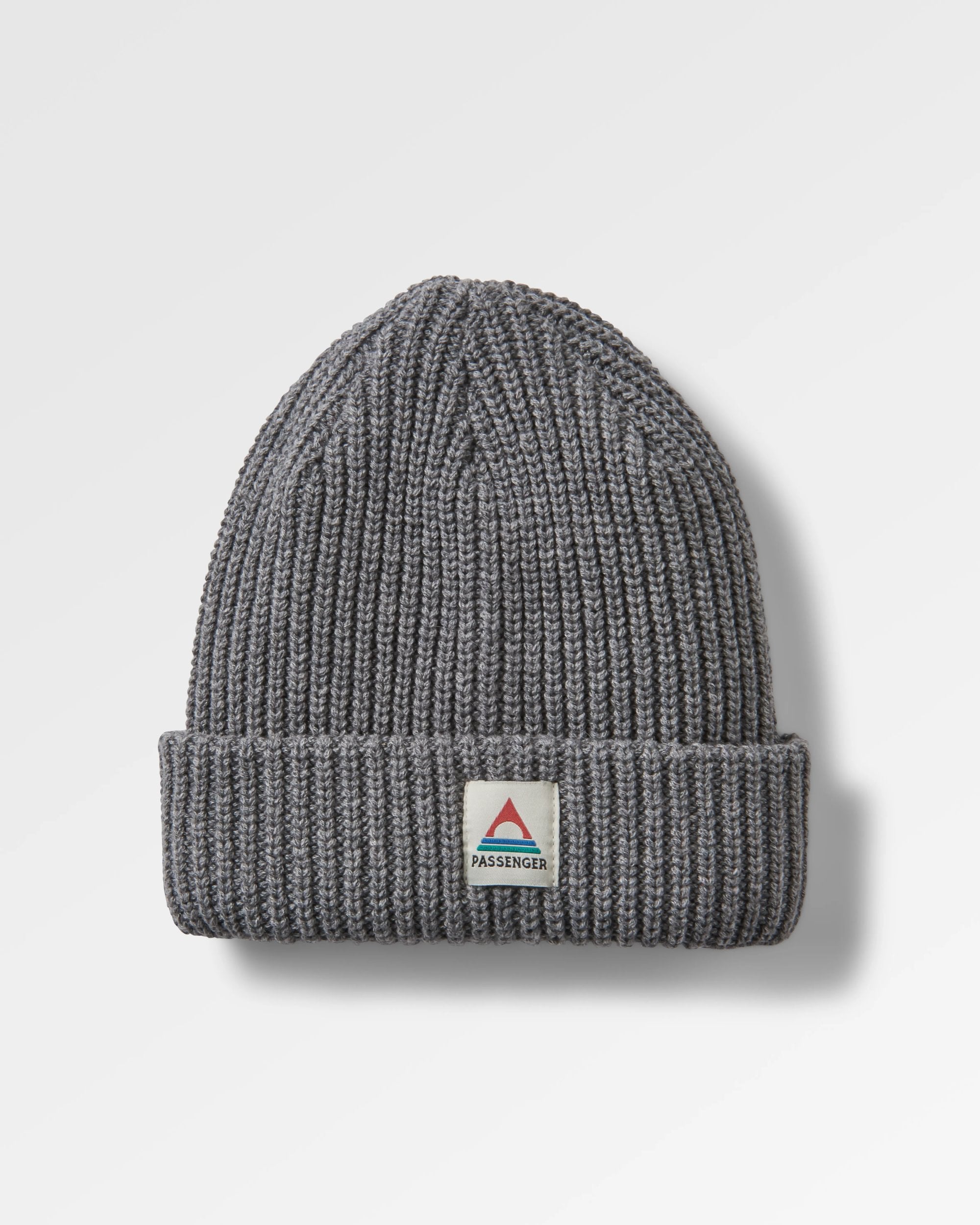 Beechwood Fleece Lined Recycled Beanie - Grey - Flatlay