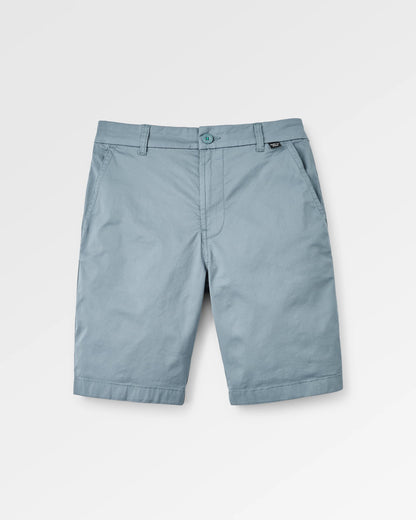 365 Light Organic Cotton Shorts - Storm Grey - Flatlay