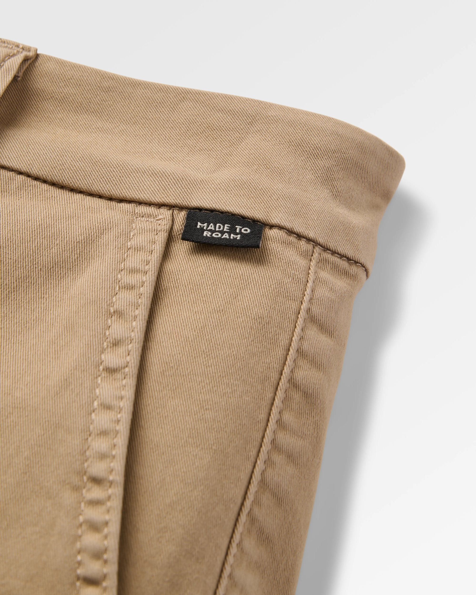 365 Organic Cotton Short - Chinchilla Brown - Flatlay