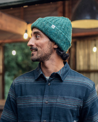 Fisherman Merino Wool Beanie - Fir Tree - Lifestyle - Male