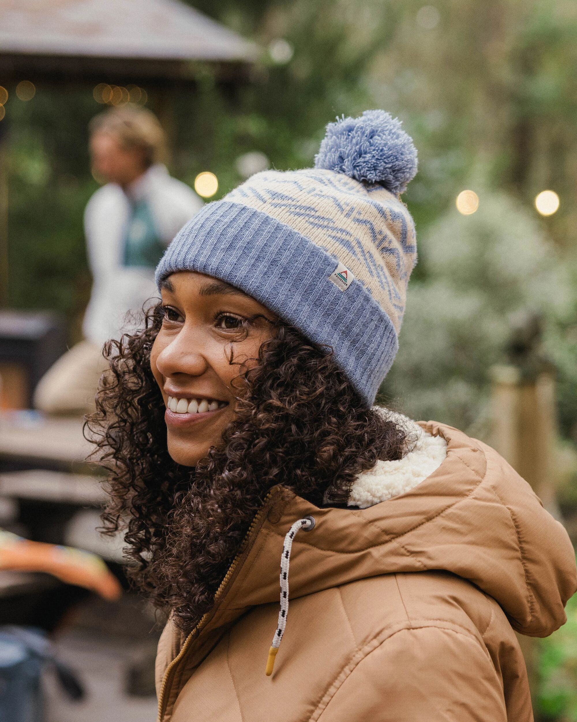 Nurture Bobble Beanie - Faded Denim - Lifestyle - Female