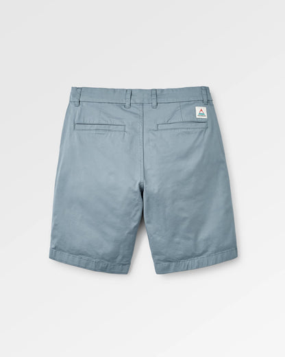 365 Light Organic Cotton Shorts - Storm Grey - Flatlay
