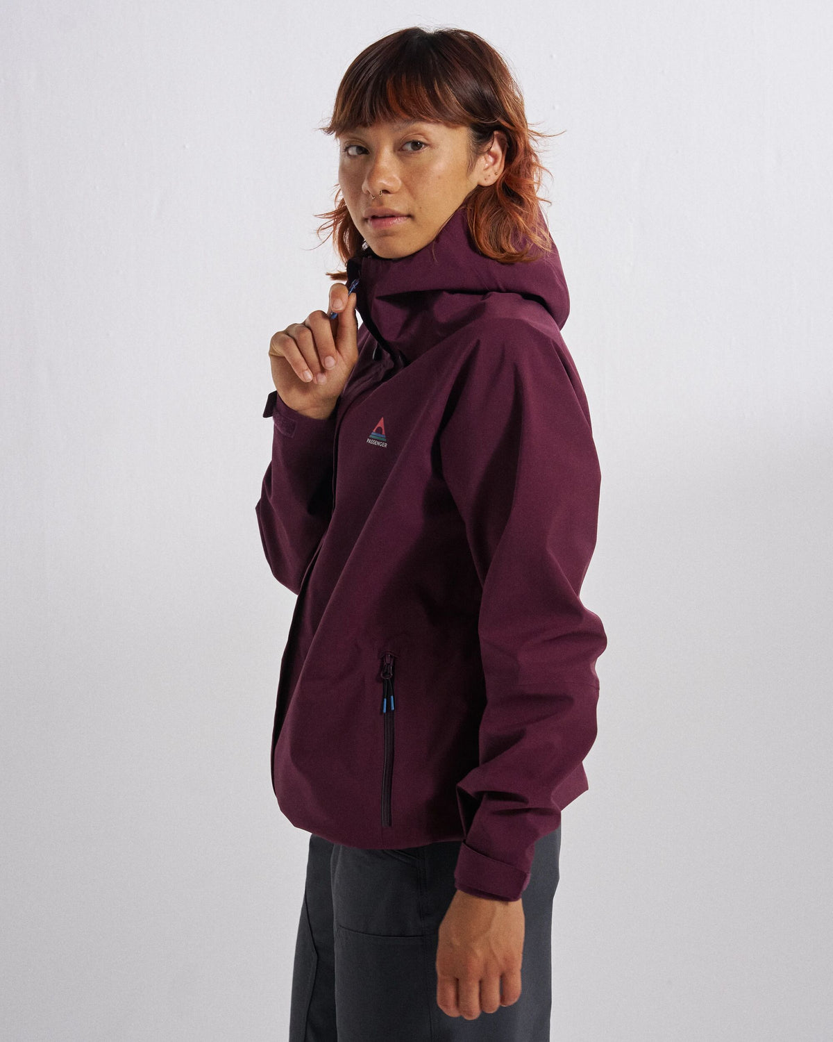 Five Element Waterproof Jacket - Fig - Studio Model