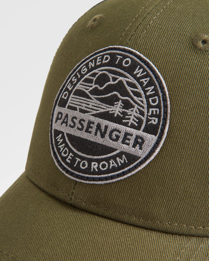 Odyssey Mesh Snapback Cap - Khaki