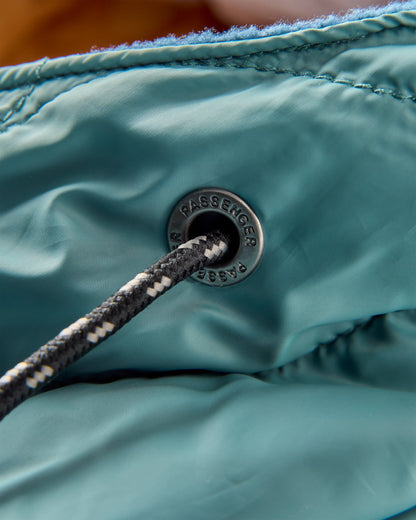 Flora Long Recycled Insulated Parka - Arctic - Flatlay