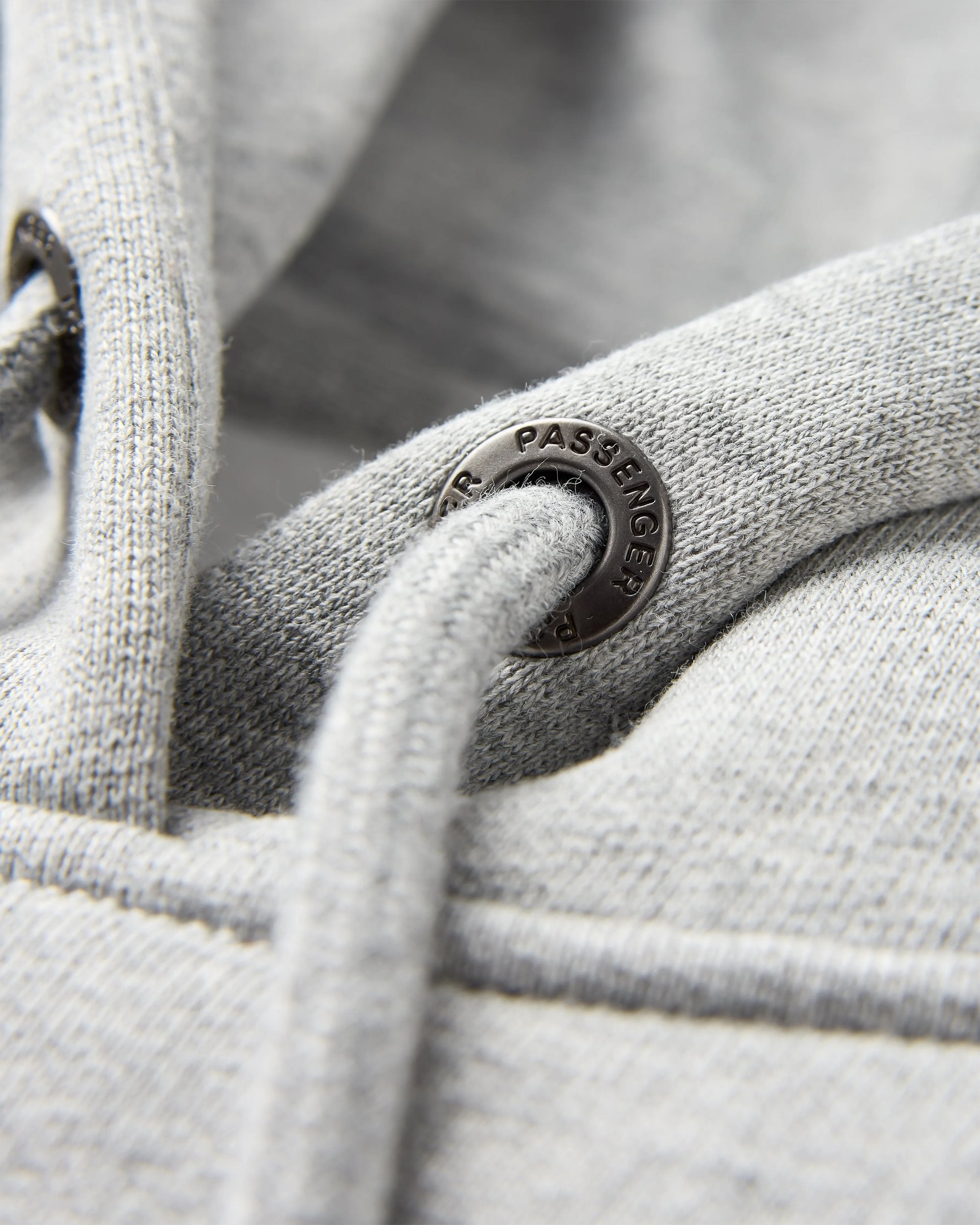 Odyssey Organic Cotton Hoodie - Grey Marl - Flatlay