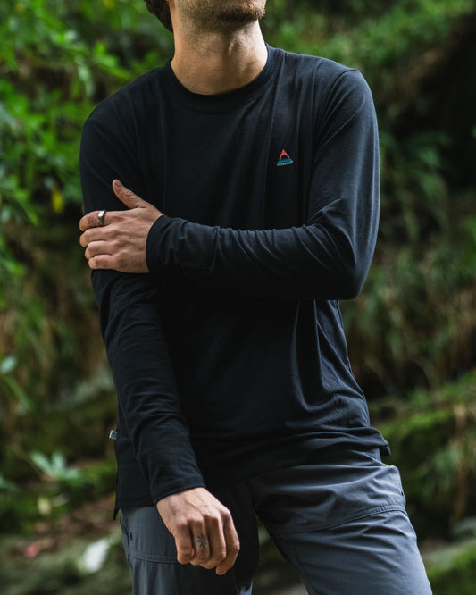 Classic Active Recycled LS T-Shirt - Black