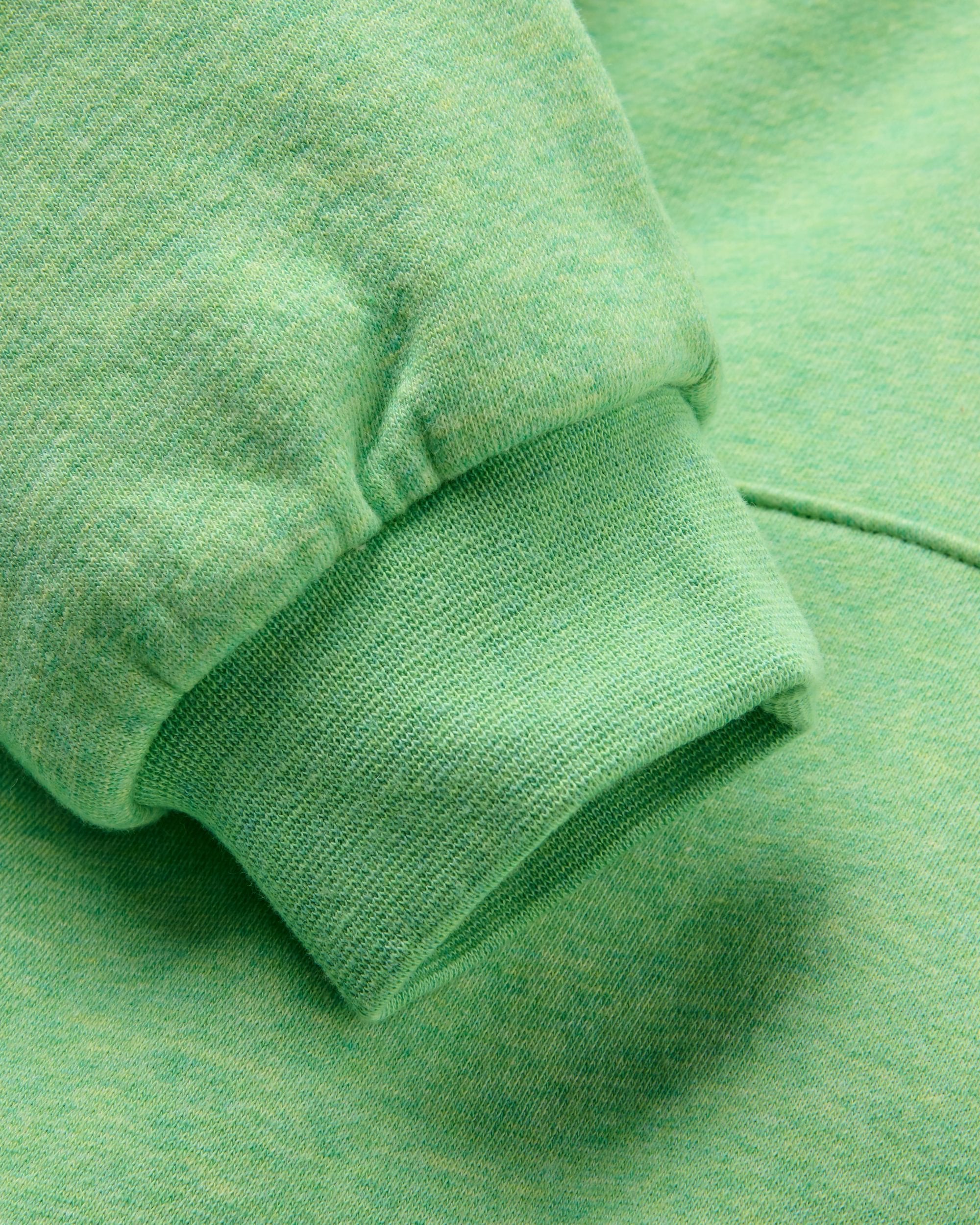 Legacy Hoodie - True Green Marl - Flatlay