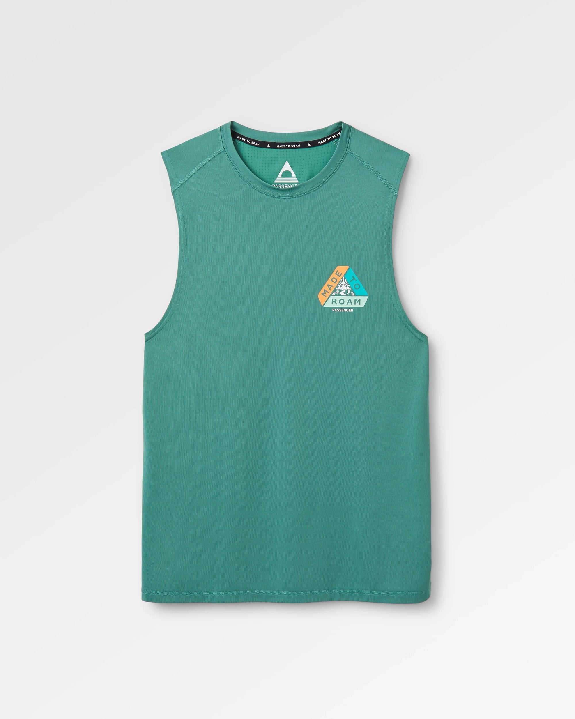 Boardwalk Active Recycled Vest - Deep Sea - Flatlay