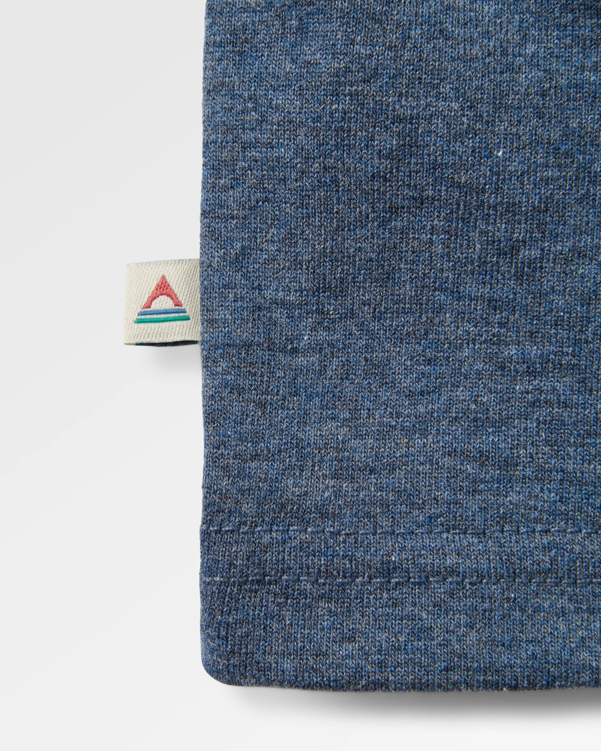 Beechey LS T-Shirt - Rich Navy - Flatlay