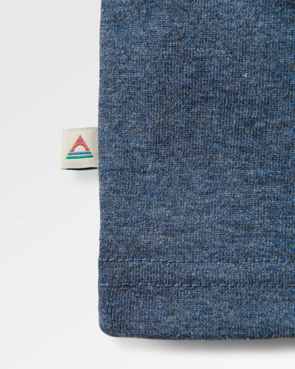 Beechey LS T-Shirt - Rich Navy - Flatlay