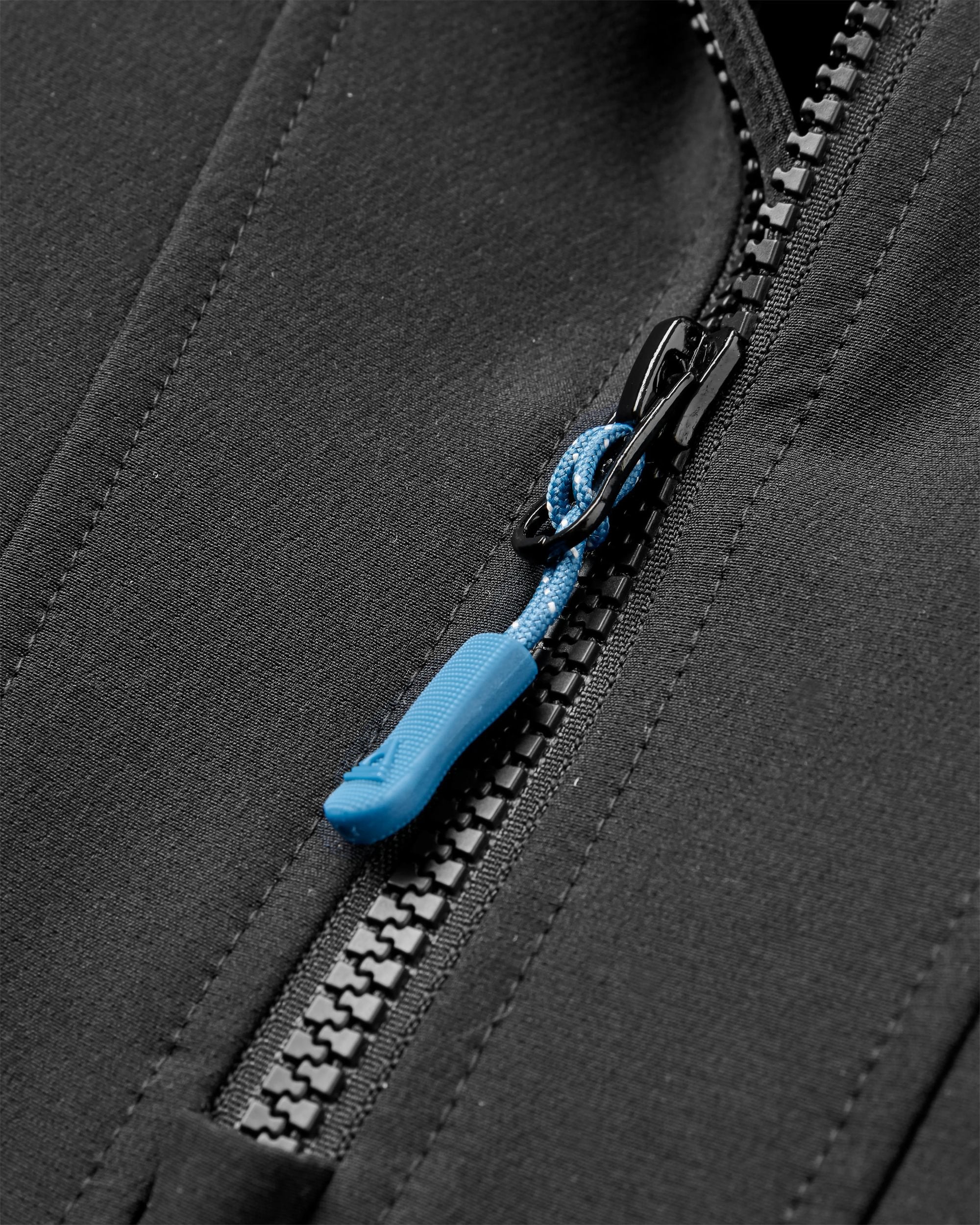 Ocean Recycled Softshell Anorak - Black - Flatlay