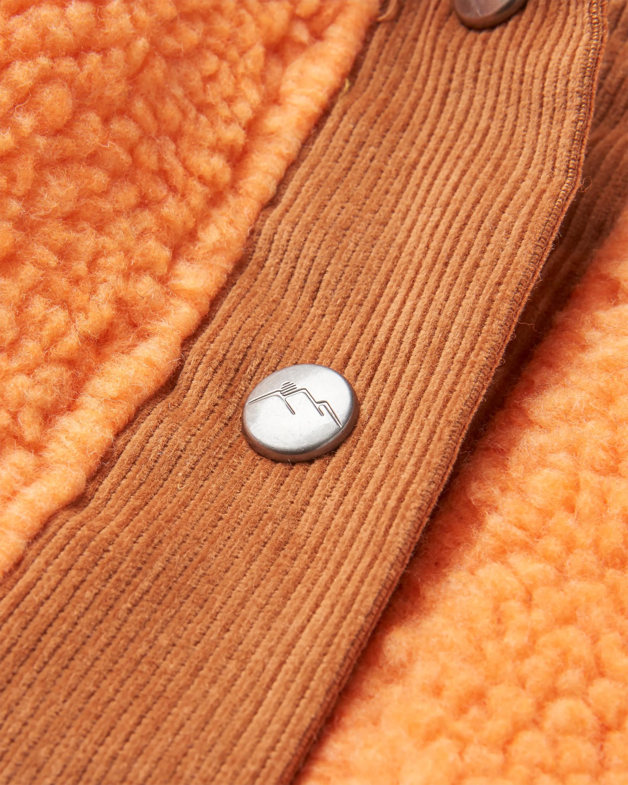 Create Recycled Deep-Pile Sherpa Fleece - Mediterranean - Flatlay