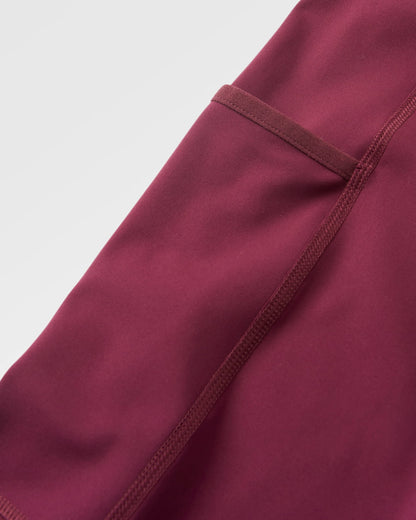 Mantra Recycled Active Legging - Fig - Flatlay