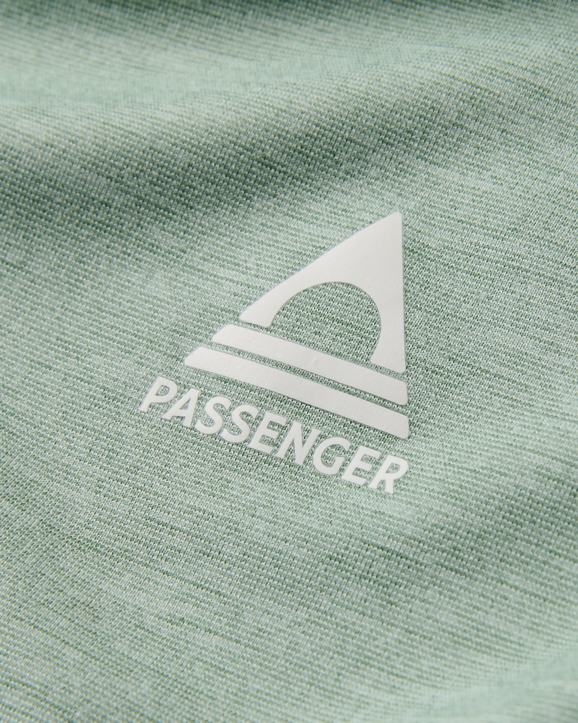 Sunvale Lightweight Surf T-Shirt - Pistachio Marl - Flatlay