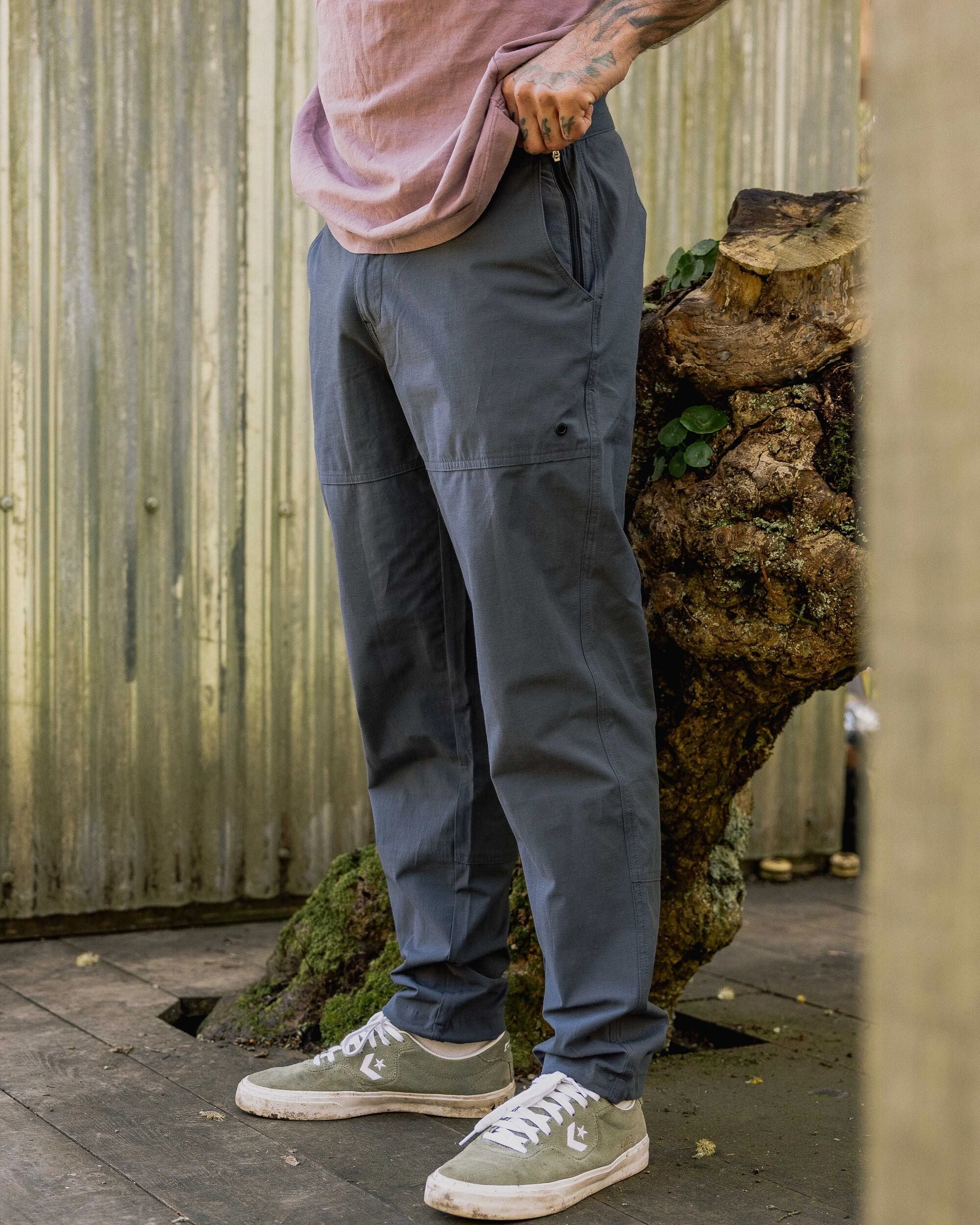Traveller Trouser - Charcoal - Lifestyle