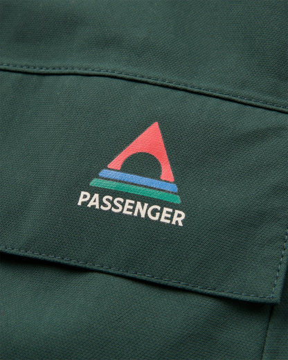 Serein Waterproof Parka - Dark Fern  - Flatlay