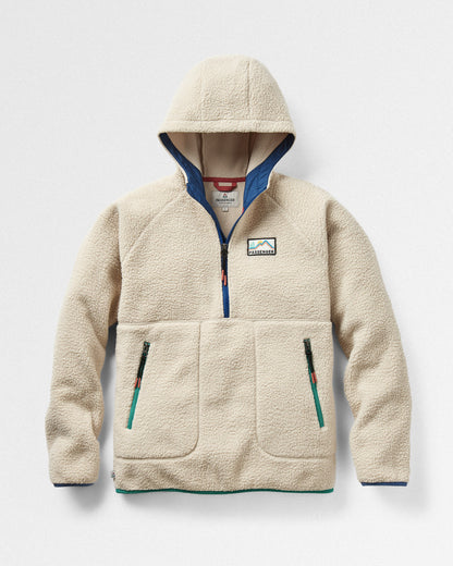 Maine 2.0 1/2 Zip Recycled Sherpa Fleece - Oatmeal