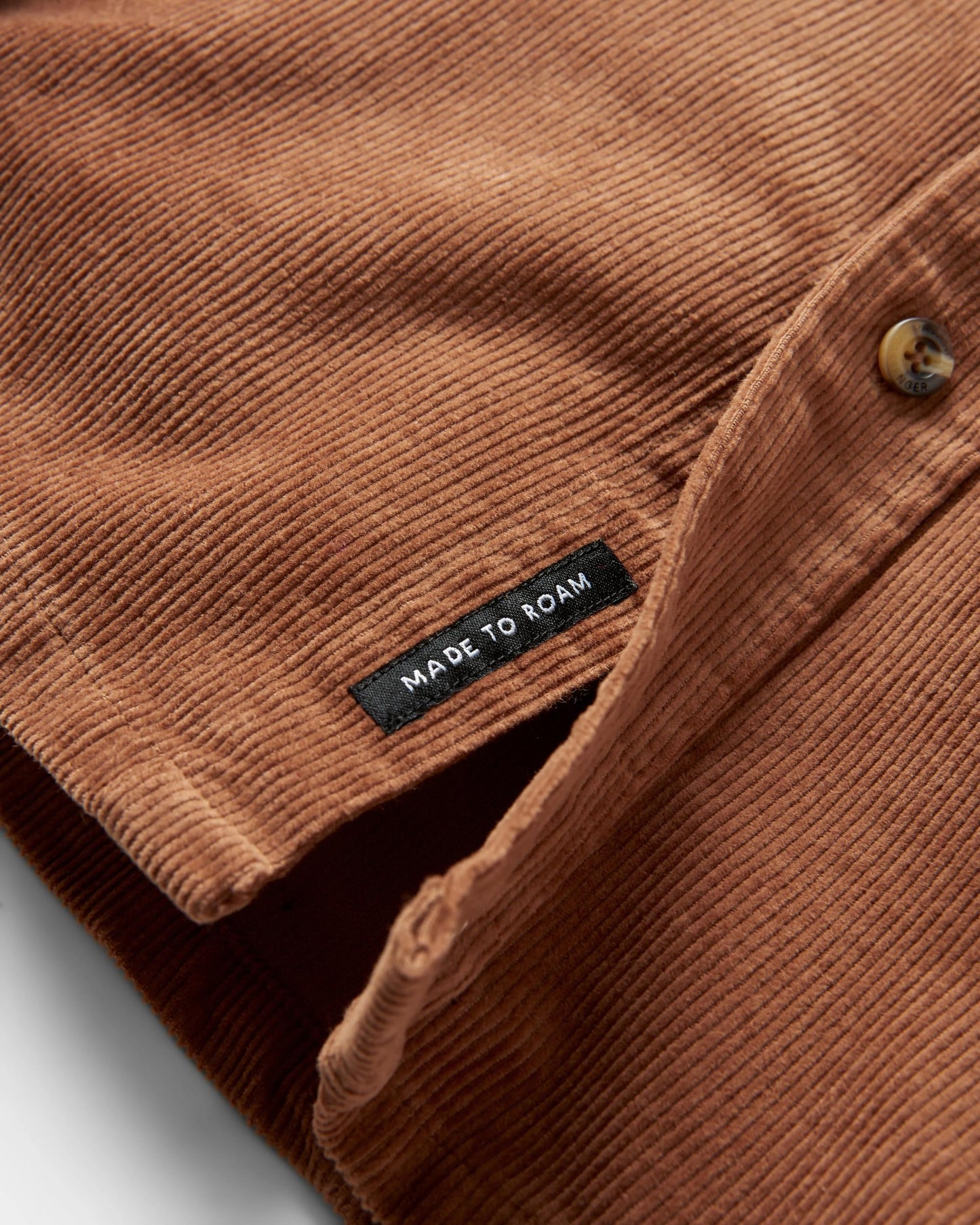 Backcountry Recycled Cord Shirt - Toffee