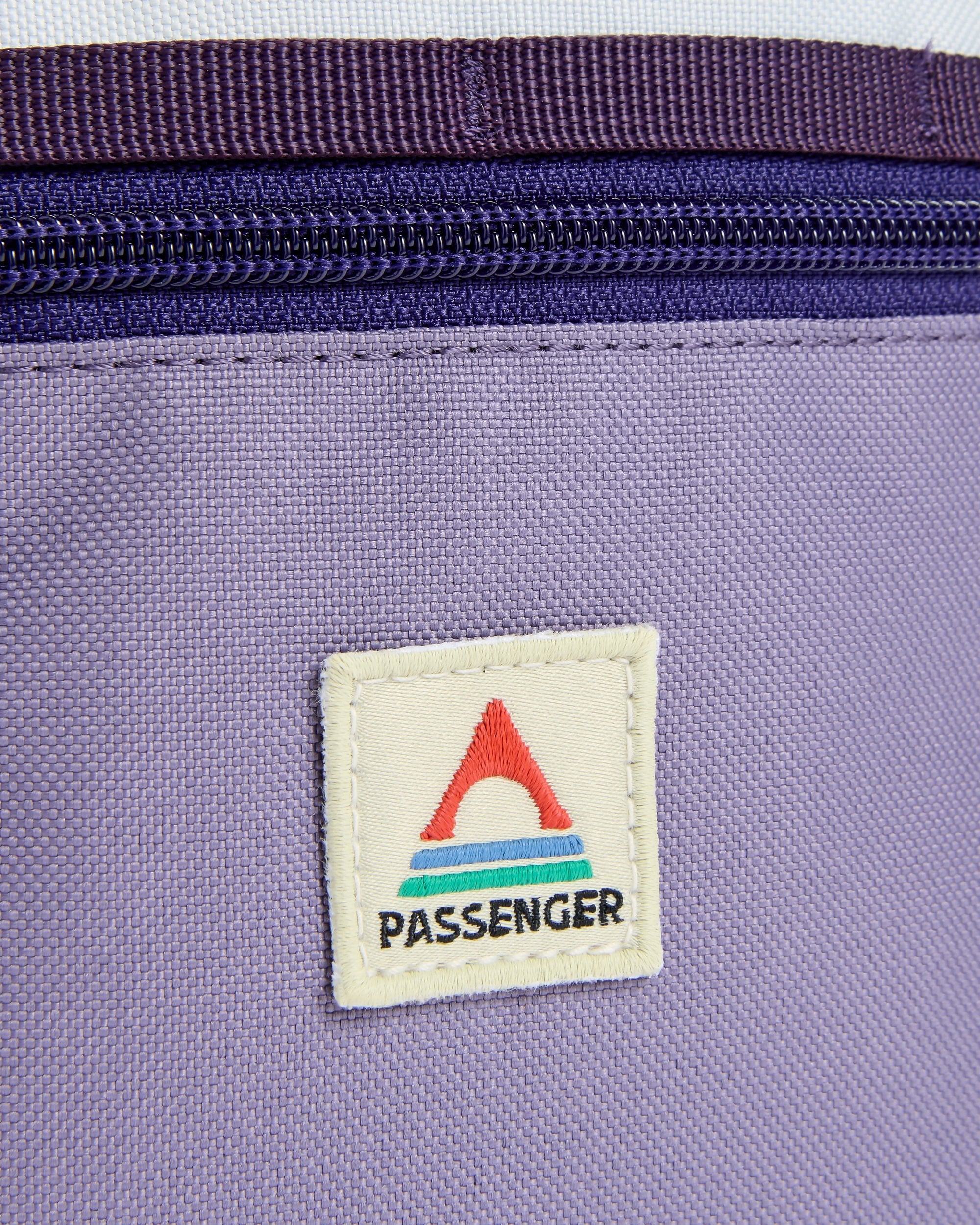 Journey Crossbody Bag - Heather/ Deep Purple - Flatlay