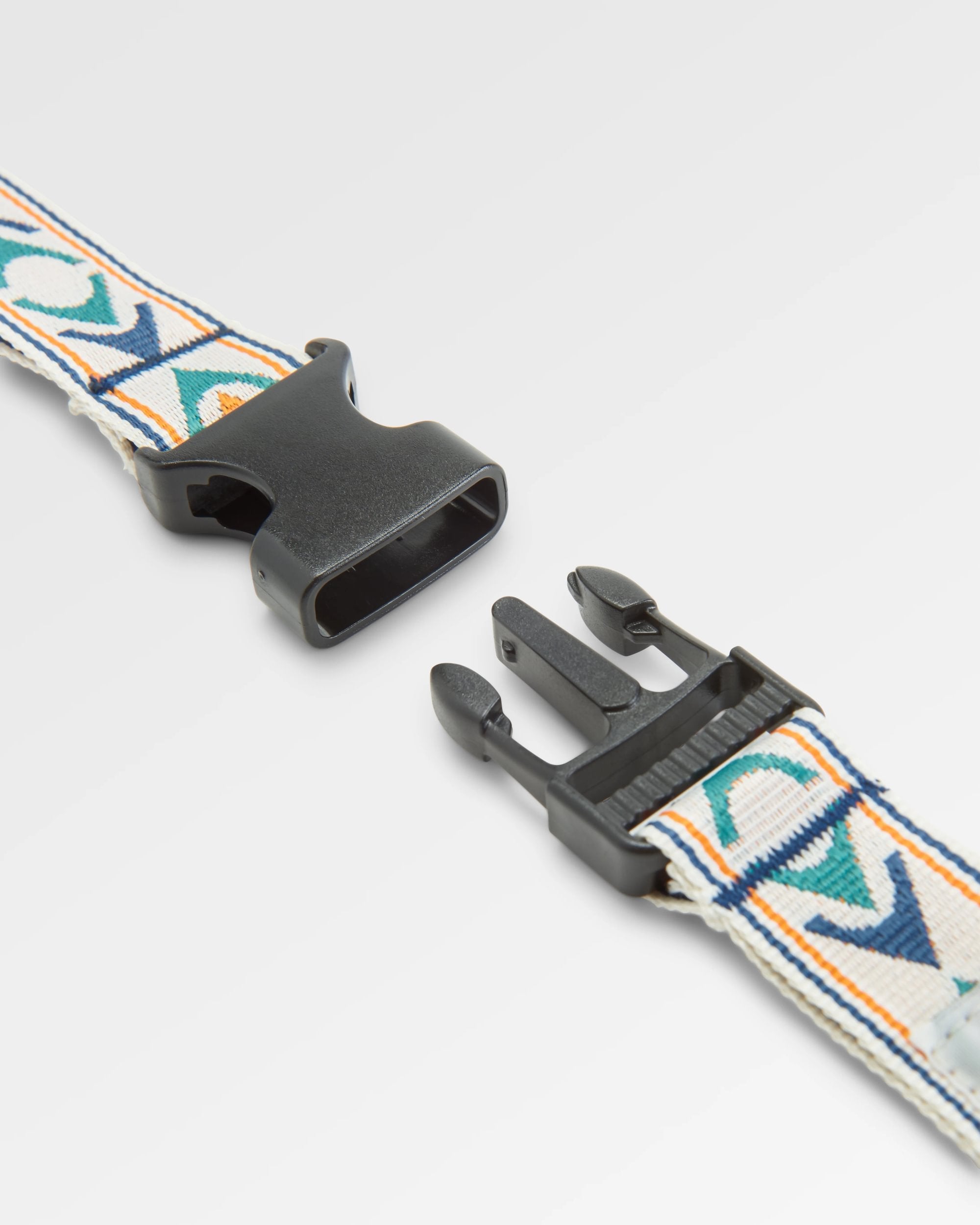 Travel Lanyard - Stepping Stone - Sunrise Orange/Birch - Flatlay