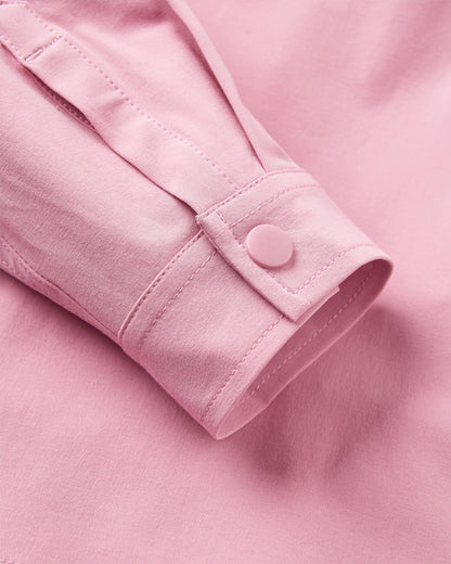 Navigate Stretch Shirt - Pink Haze - Flatlay