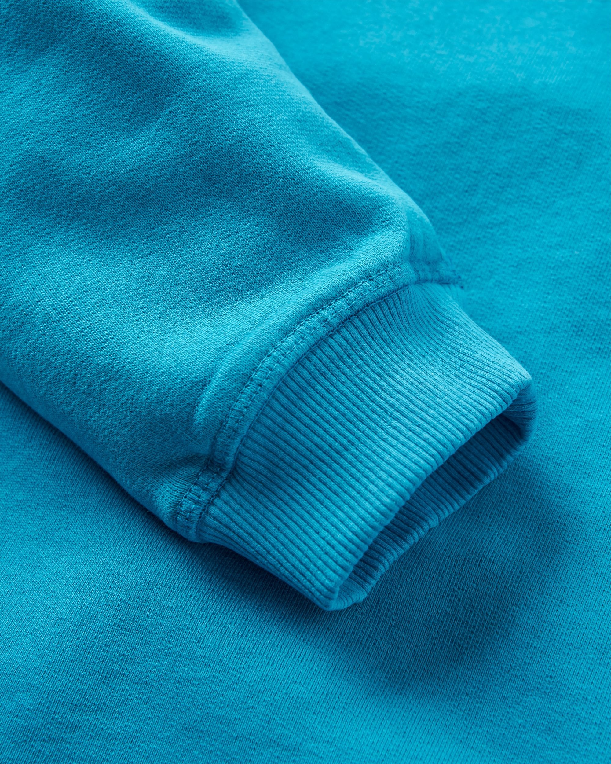 Breathe Recycled Cotton Sweatshirt - Bluejay - Flatlay