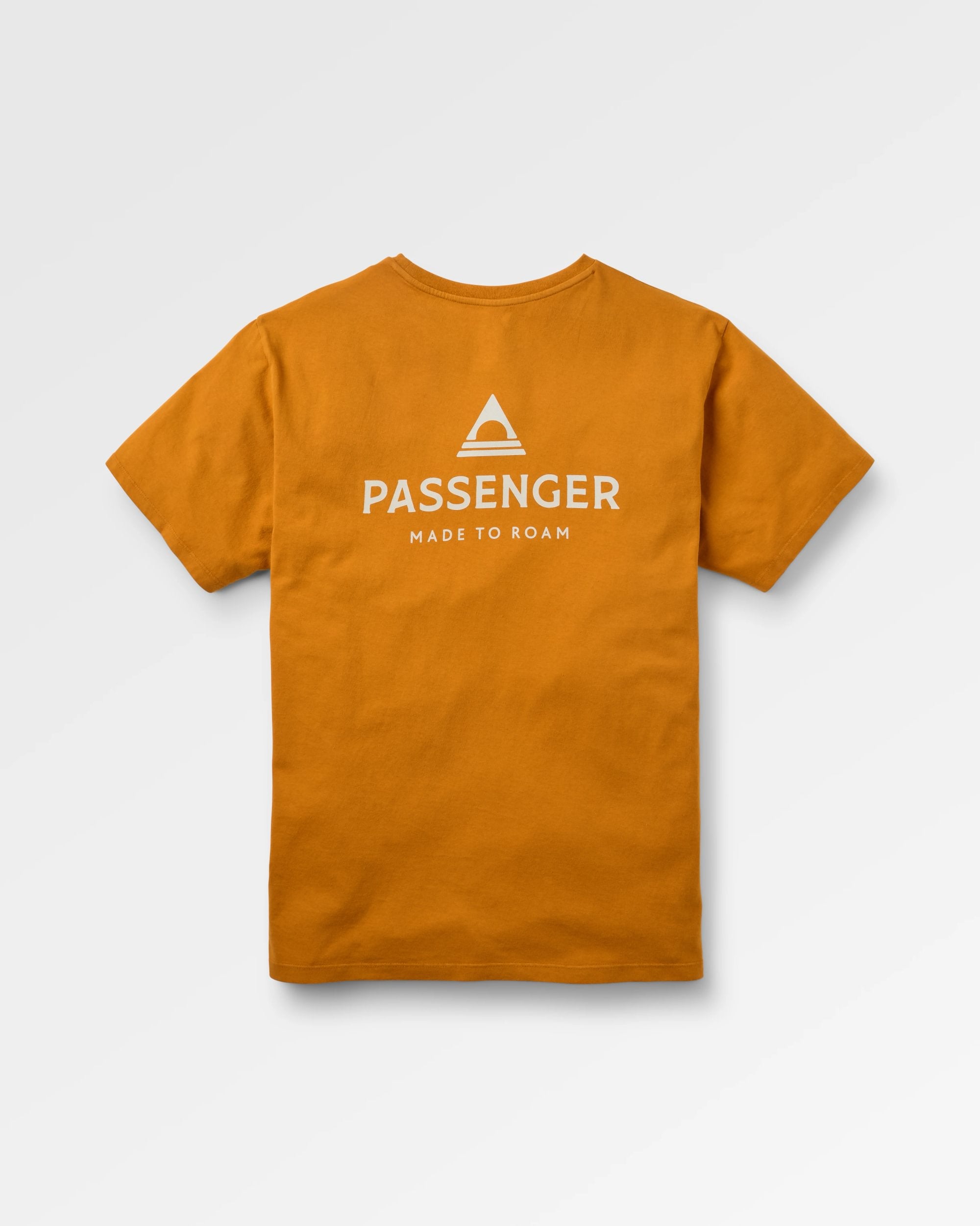 Passenger T-Shirt - Retro Orange - Flatlay