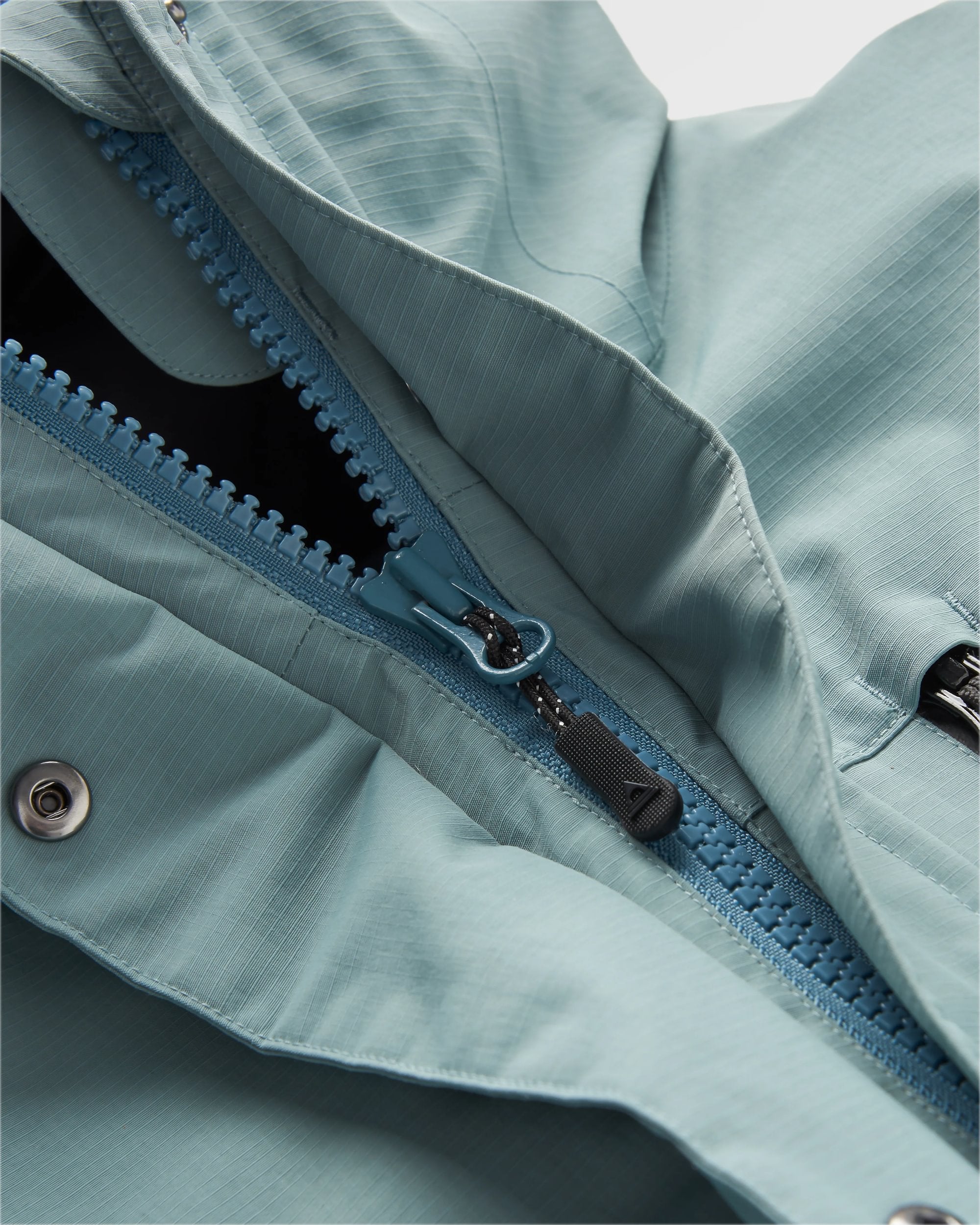 Cloudmont Waterproof Down Parka - Stormy Sea - Flatlay