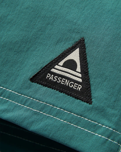 Cutback Recycled Boardshort - Spearmint/Deep Ocean - Flatlay