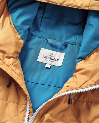 Base Recycled Thermore® Insulated Jacket - Dusty Ochre/ Corsair Blue