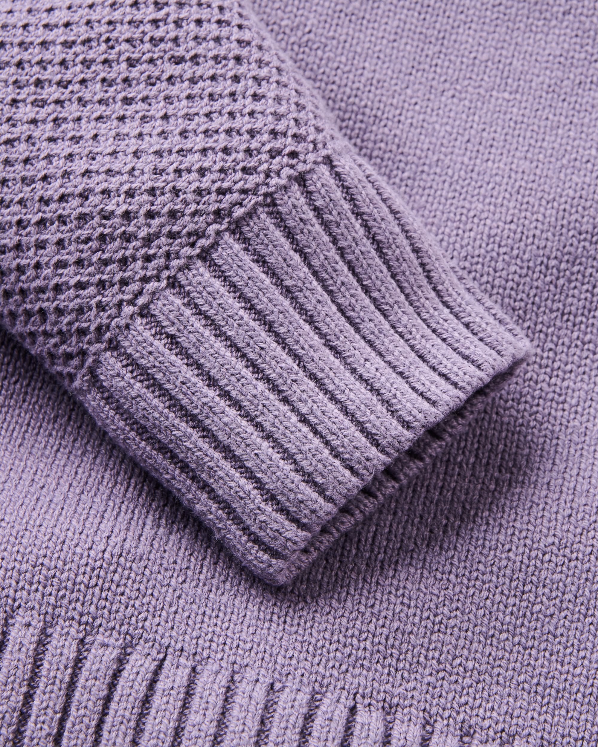 Swell Knitted Jumper - Heather - Flatlay
