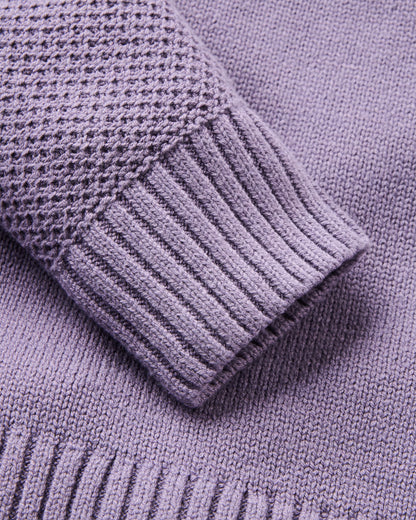 Swell Knitted Jumper - Heather - Flatlay