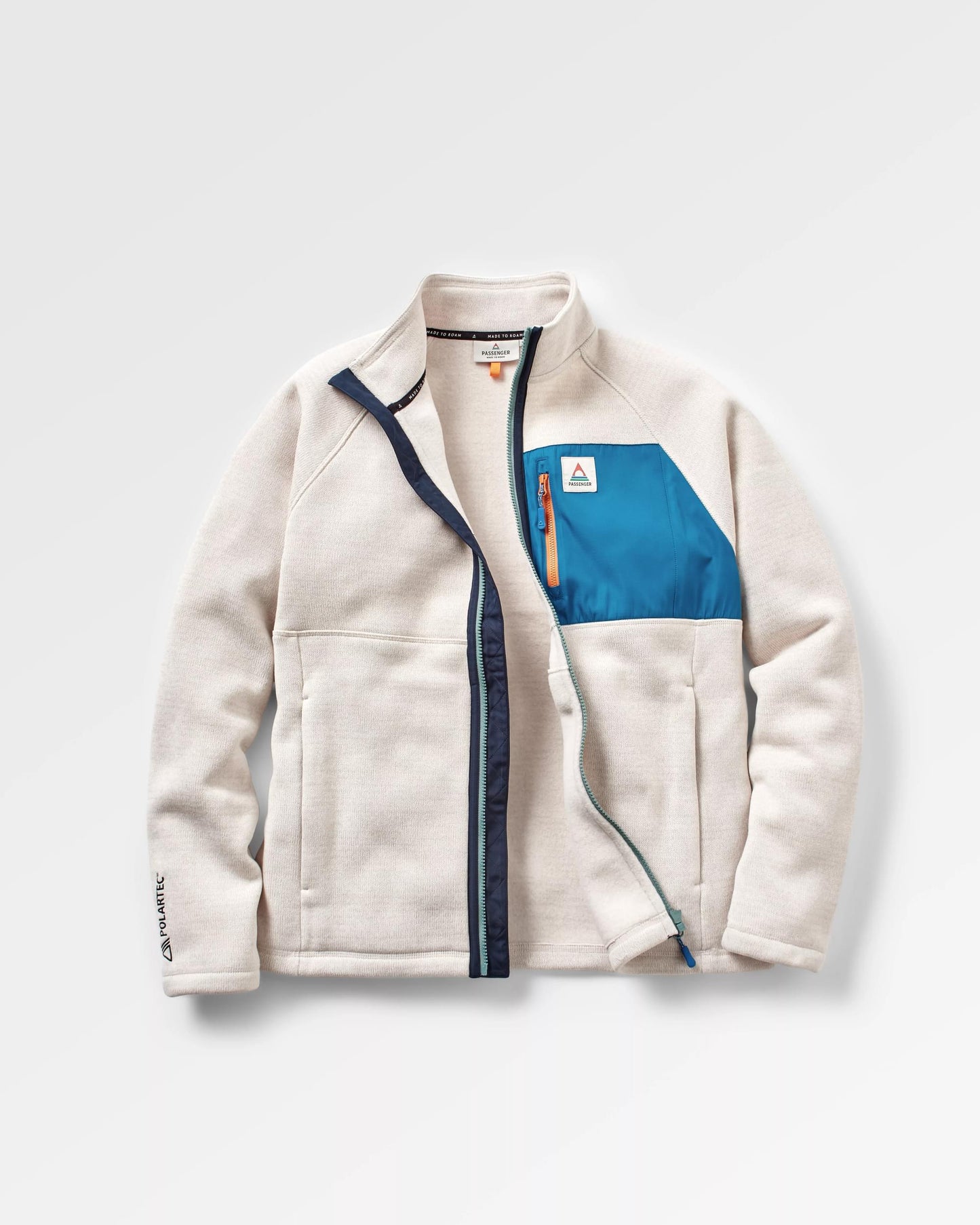 Incline Recycled Polartec® Fleece - Vintage White