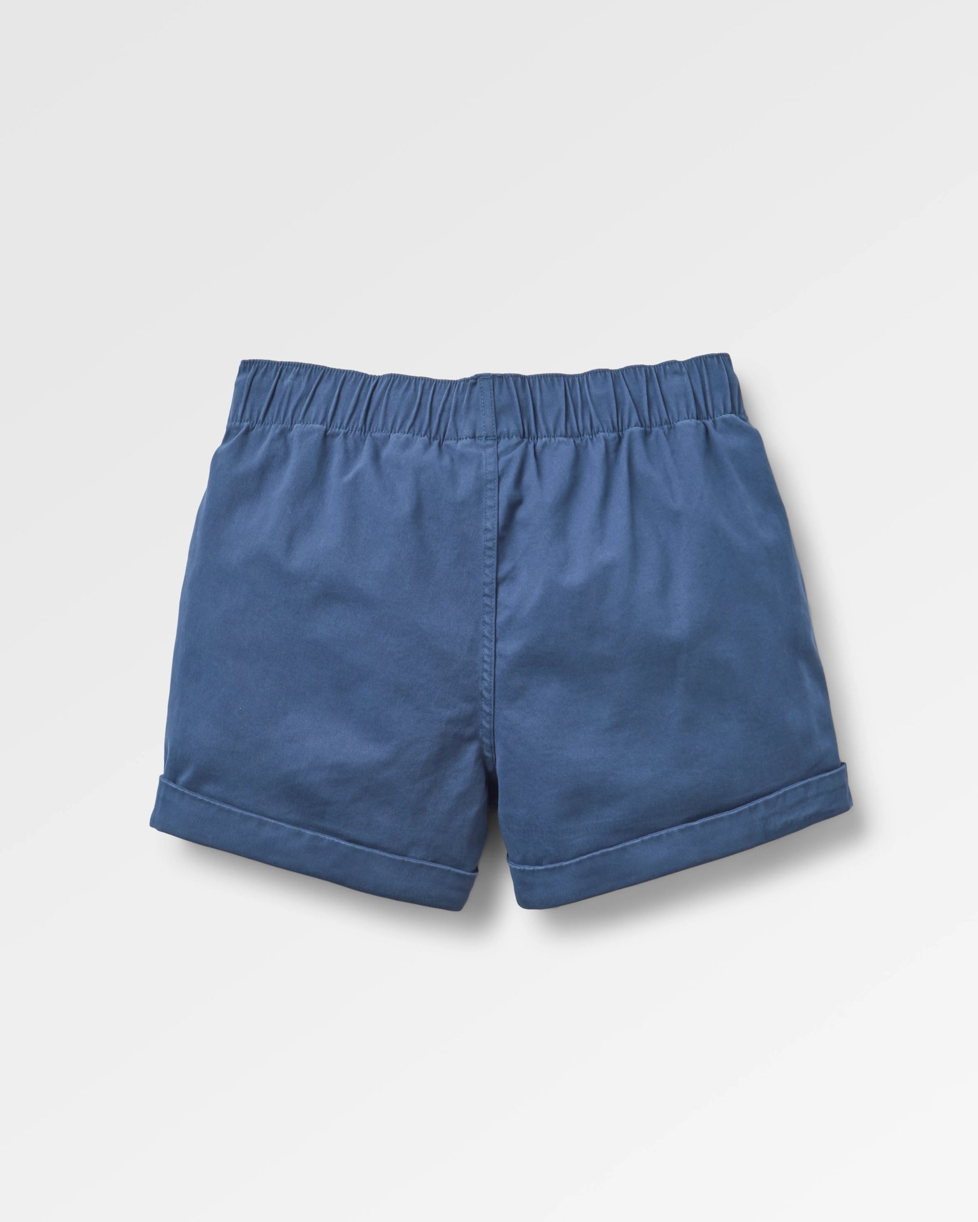 Carriso Organic Cotton Short - Dark Denim - Flatlay