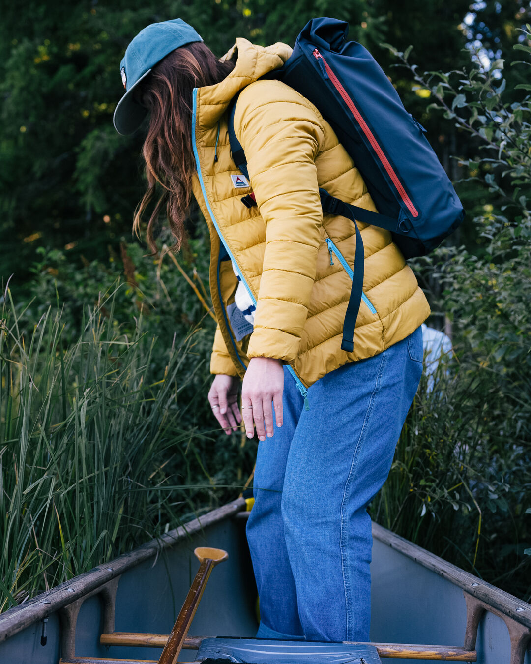 Pow Recycled 2.0 Insulated Jacket - Mustard Gold - Lifestyle